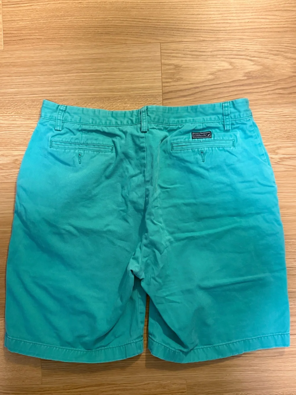 Nautica Men’s Turquoise Flat Front Shorts